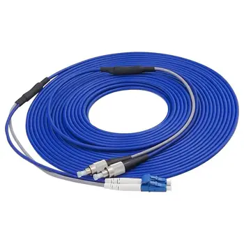 FC/UPC to LC/UPC Armored Fiber Patch Cable Duplex 2 Core Single Mode Armored PVC optical Patch cord
FC/UPC to LC/UPC Armored Fiber Patch Cable Duplex 2 Core Single Mode Armored PVC optical Patch cord