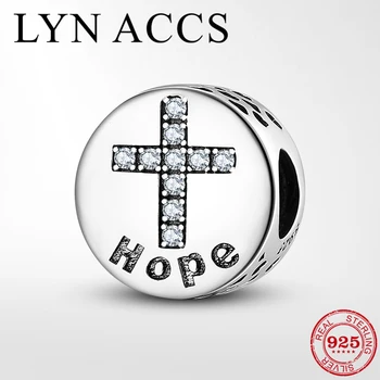 Classic 925 Sterling Silver Religious cross Bible-Hope Round Fine Beads Jewelry Making fit Original LYNACCS Charm Bracelets
Classic 925 Sterling Silver Religious cross Bible-Hope Round Fine Beads Jewelry Making fit Original LYNACCS Charm Bracelets