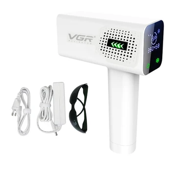 VGR Hair Removal for Women IPL Permanent Hair Remover System Device for Female Male Face Leg Body Home Use Device EU Plug
VGR Hair Removal for Women IPL Permanent Hair Remover System Device for Female Male Face Leg Body Home Use Device EU Plug