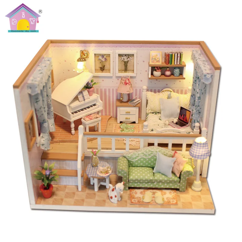 Hoomeda-diy DIY Hut Handmade Assembled Model Cabin Small Lucky That Piece of Sky That Sea Because I Met You
Hoomeda-diy DIY Hut Handmade Assembled Model Cabin Small Lucky That Piece of Sky That Sea Because I Met You