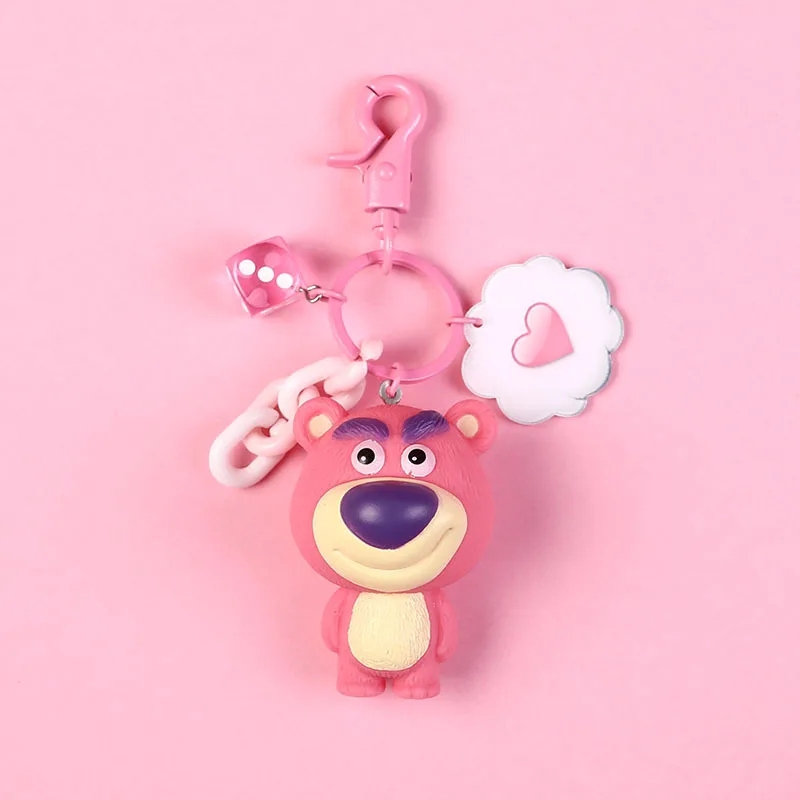 Cute Cartoon Anime Toy Story Buzz Lightyear Lotso Bear Figure Doll Toy Keychain Gift for Women Girl Bag Chamr Pendant Accessori
Cute Cartoon Anime Toy Story Buzz Lightyear Lotso Bear Figure Doll Toy Keychain Gift for Women Girl Bag Chamr Pendant Accessori