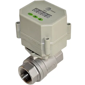 1/4''-1'' DN8-25 2-Way SS304 Electric Timer Valve Automatic Timer Controlled Motorized Ball Valve With Power Off Memory Function
1/4''-1'' DN8-25 2-Way SS304 Electric Timer Valve Automatic Timer Controlled Motorized Ball Valve With Power Off Memory Function