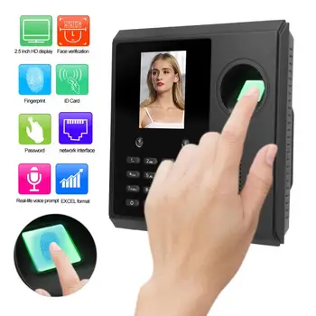 2.5in Face Fingerprint Time Attendance Access Control Machine with Network Interface 110-240V HOT
2.5in Face Fingerprint Time Attendance Access Control Machine with Network Interface 110-240V HOT