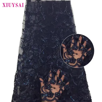 XIUYSAI Sequin Organza Lace In Fabrics Net Lace Nigerian Embroidered Bead African Lace Fabric French Lace For Women Party Dress 
XIUYSAI Sequin Organza Lace In Fabrics Net Lace Nigerian Embroidered Bead African Lace Fabric French Lace For Women Party Dress