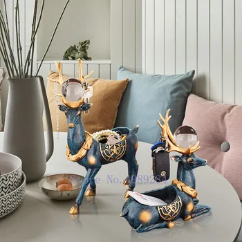 Nordic Creative Resin crystal Fair deer Modern home Desktop decorations storage organization Storage Box Decorative ornaments
Nordic Creative Resin crystal Fair deer Modern home Desktop decorations storage organization Storage Box Decorative ornaments