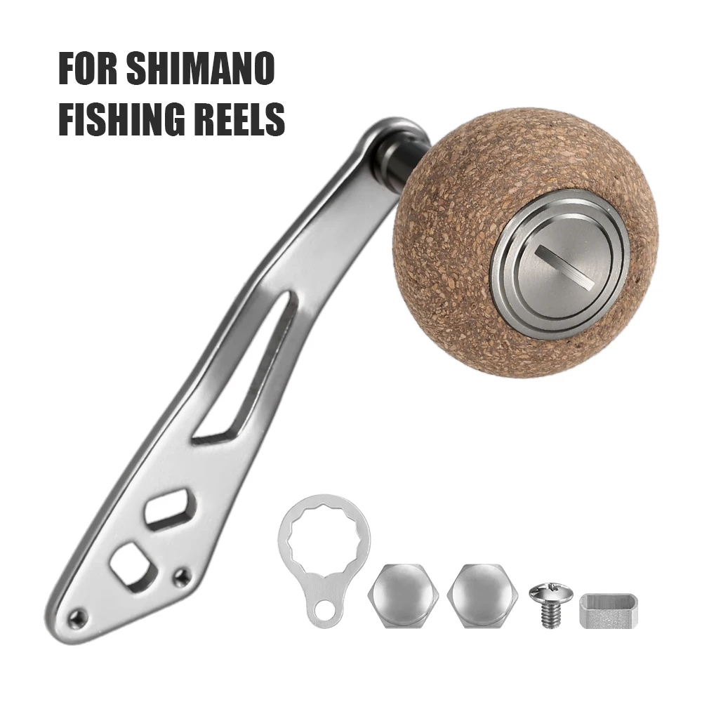 2BB Ball Bearings Fishing Reel Handle for Left Right Baitcasting Trolling Reel Cork Handle Knob for Shimano Fishing Reel
2BB Ball Bearings Fishing Reel Handle for Left Right Baitcasting Trolling Reel Cork Handle Knob for Shimano Fishing Reel