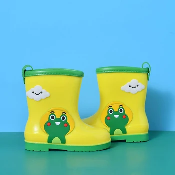 Children Rain Shoes With Plush Kids Cartoon Shoes Waterproof PVC Baby Rain Boots Anti-Slippery Kids Water Shoes All Season
Children Rain Shoes With Plush Kids Cartoon Shoes Waterproof PVC Baby Rain Boots Anti-Slippery Kids Water Shoes All Season