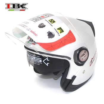IBK 3/4 Motorbike Scooter Helmet Electric Bicycle Casco Anti-UV Open Face Double Visor Summer platium Helmet IBK-720
IBK 3/4 Motorbike Scooter Helmet Electric Bicycle Casco Anti-UV Open Face Double Visor Summer platium Helmet IBK-720