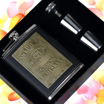 Stainless Steel Hip Flask with Funnel for Liquor Whisky Wine Outdoor Portable Pocket Flasks Alcohol Bottle Alcool Barware AB50JH 
Stainless Steel Hip Flask with Funnel for Liquor Whisky Wine Outdoor Portable Pocket Flasks Alcohol Bottle Alcool Barware AB50JH