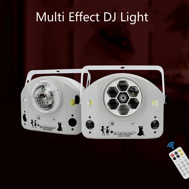 4in1 Stage Lighting Effect Disco Light 6 Bee Eye Beam Strobe Laser Gobo Projector RGB Water Effect Lamp Dmx Sound Remote Control
4in1 Stage Lighting Effect Disco Light 6 Bee Eye Beam Strobe Laser Gobo Projector RGB Water Effect Lamp Dmx Sound Remote Control