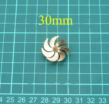 1PC Diameter 30mm Submarine Paddle 7 Blades Brass Propeller 2mm Shaft Propellers for RC Simulation Boat Model DIY Spare Parts
1PC Diameter 30mm Submarine Paddle 7 Blades Brass Propeller 2mm Shaft Propellers for RC Simulation Boat Model DIY Spare Parts
