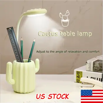 Multiuse LED Cactus Desk Lamp USB Charging Touch Table Light Pen Holder Eye Protection Lamp Study
Multiuse LED Cactus Desk Lamp USB Charging Touch Table Light Pen Holder Eye Protection Lamp Study