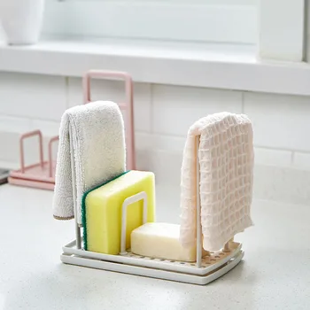 1pcs Punch-free countertop storage rack Kitchen rag hanger Sink dishcloth sponge drain rack pool rack kichen organizer
1pcs Punch-free countertop storage rack Kitchen rag hanger Sink dishcloth sponge drain rack pool rack kichen organizer