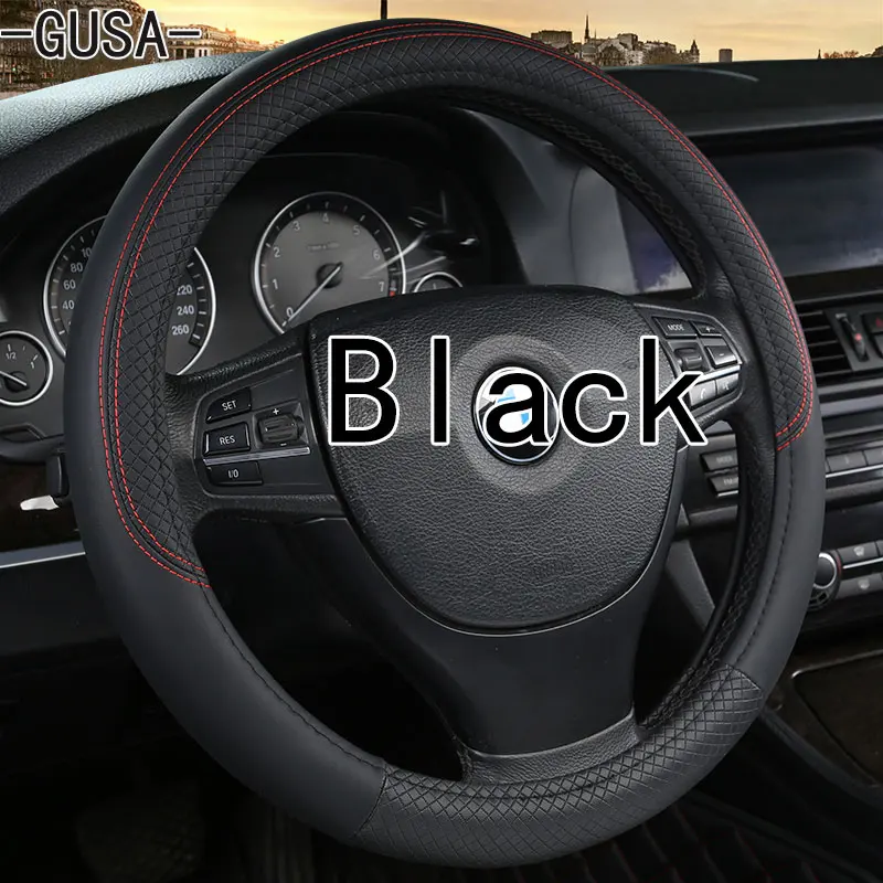 Black Artificial Leather Wrap Car Steering Wheel Cover for Renault Clio 4 (IV) Kaptur Captur 2016-2019
Black Artificial Leather Wrap Car Steering Wheel Cover for Renault Clio 4 (IV) Kaptur Captur 2016-2019