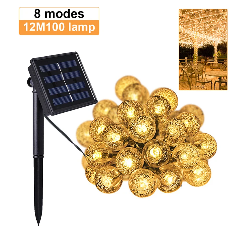 50/100 LEDS Solar Lamp Solar String Lights Waterproof Solar Light Outdoors Colorful Warm Led String Fairy Lights Garden Decor
50/100 LEDS Solar Lamp Solar String Lights Waterproof Solar Light Outdoors Colorful Warm Led String Fairy Lights Garden Decor