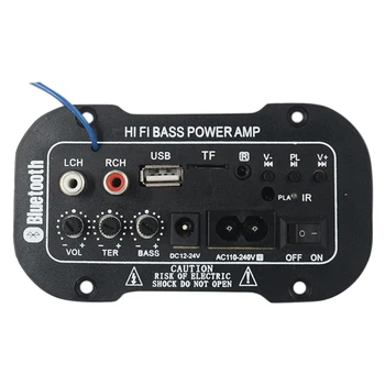 5 Inch 12V Bluetooth Car Audio Power Amplifier Auto Home FM Radio Player HiFi Bass Power AMP Support SD USB DVD MP3 Input
5 Inch 12V Bluetooth Car Audio Power Amplifier Auto Home FM Radio Player HiFi Bass Power AMP Support SD USB DVD MP3 Input