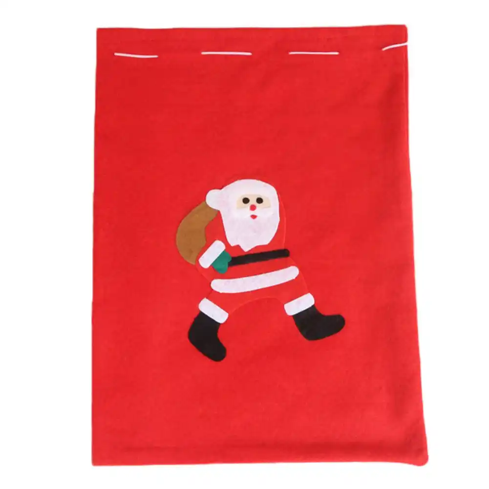 bag santa claus party backpack home christmas gift bag storage