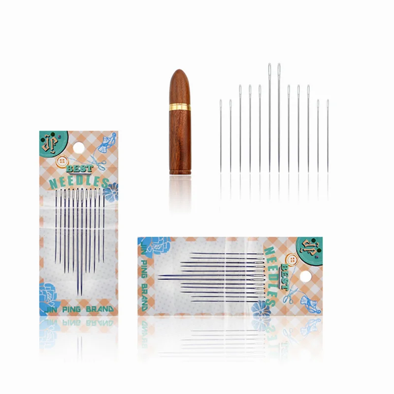 12pcs High Quality Stainless Steel Embroidery Needles Retro Sewing Needle Case Handmade DIY Sewing Supplies Hand Sewing Needles
12pcs High Quality Stainless Steel Embroidery Needles Retro Sewing Needle Case Handmade DIY Sewing Supplies Hand Sewing Needles