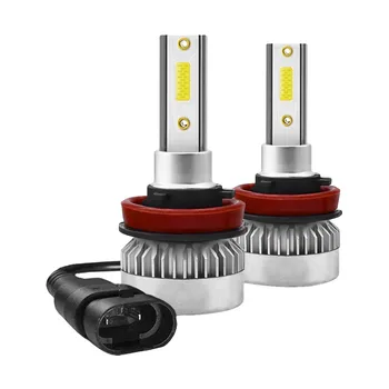 Car Led Light H8/H9/H11 110W 20000LM COB LED Car Headlights Full Aluminum x 2 more powerful than others Easy installation
Car Led Light H8/H9/H11 110W 20000LM COB LED Car Headlights Full Aluminum x 2 more powerful than others Easy installation