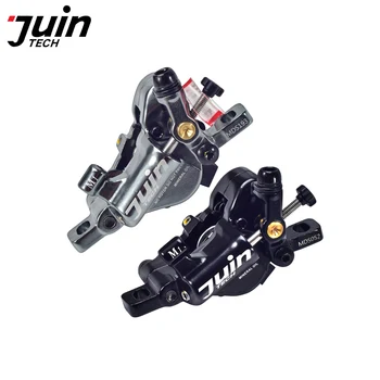 Juin Tech M1 Mountain Bicycle Disc Brake Set Cable Line Pull hydraulic Disc Caliper 160mm Alloy Black/Gray for MTB XC e-bike
Juin Tech M1 Mountain Bicycle Disc Brake Set Cable Line Pull hydraulic Disc Caliper 160mm Alloy Black/Gray for MTB XC e-bike