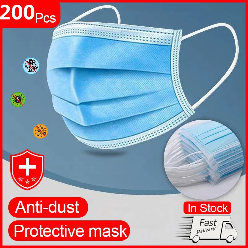 Mouth Masks Anti Dust Face Mask Disposable Mask Filter 3-laye Anti-Dust Meltblown Cloth Earloops Protective Masks Children Adult
Mouth Masks Anti Dust Face Mask Disposable Mask Filter 3-laye Anti-Dust Meltblown Cloth Earloops Protective Masks Children Adult