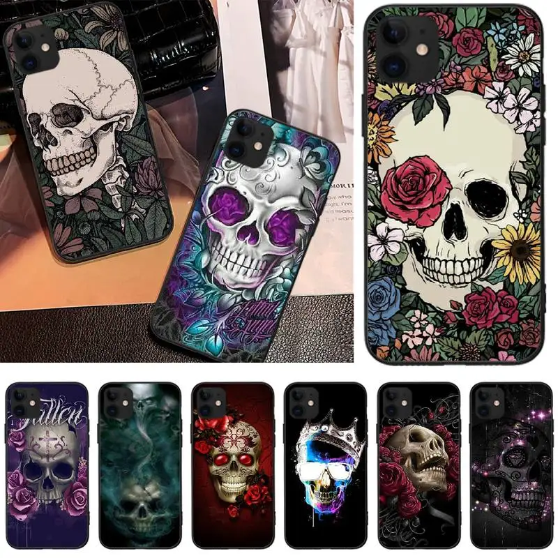 LJHYDFCNB Art skull Soft Silicone TPU Phone Cover For iPhone 5C 6 6S 7 8 plus X XS XR XS MAX 11 11 pro 11 Pro Max
LJHYDFCNB Art skull Soft Silicone TPU Phone Cover For iPhone 5C 6 6S 7 8 plus X XS XR XS MAX 11 11 pro 11 Pro Max