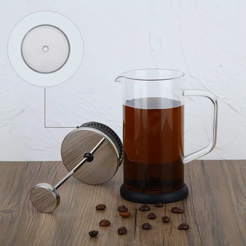 10Packs French Press Replacement Filters Mesh Screen Coffee Press Filters-Includes Metal Center Ring Reusable Stainless Steel Me
10Packs French Press Replacement Filters Mesh Screen Coffee Press Filters-Includes Metal Center Ring Reusable Stainless Steel Me