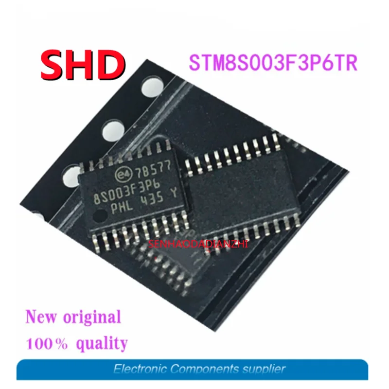 5pcs/lot stm8s003f3p6 stm8s003f3 stm8s003 Stm8S003F3P6Tr tssop-20 Integrated circuit ic
5pcs/lot stm8s003f3p6 stm8s003f3 stm8s003 Stm8S003F3P6Tr tssop-20 Integrated circuit ic