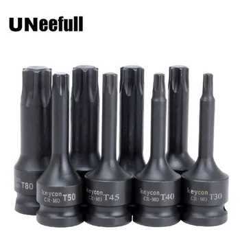 1/2" Drive Impact Spline Bit Socket Set CR-MO Torx Head T30 T40 T45 T50 T55 T60 T70 T80 T100 for fit Manual Pneumatic Wrenches
1/2" Drive Impact Spline Bit Socket Set CR-MO Torx Head T30 T40 T45 T50 T55 T60 T70 T80 T100 for fit Manual Pneumatic Wrenches