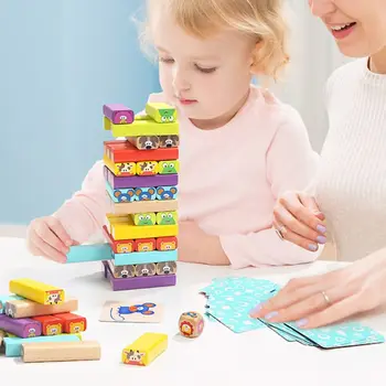 4In1 Kids Colourful Blocks Wooden Animal Tumble Tower Stacking Game Puzzle Building Blocks Toy K1MA
4In1 Kids Colourful Blocks Wooden Animal Tumble Tower Stacking Game Puzzle Building Blocks Toy K1MA