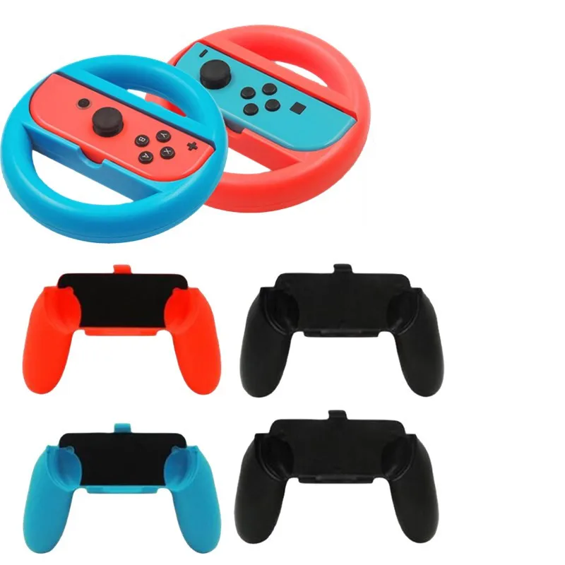2 pcs Joy _con tation Steering Wheel For nintendo switch games Handle Grips Controller Grip kit for nintend switch Controllers
2 pcs Joy _con tation Steering Wheel For nintendo switch games Handle Grips Controller Grip kit for nintend switch Controllers