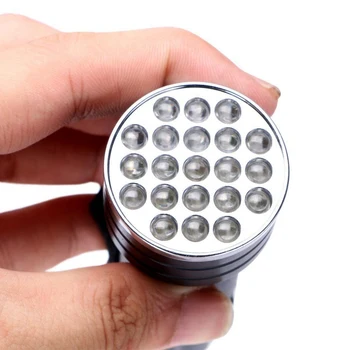 21 LED UV 395nm Ultra Violet Torch Inspection Blacklight Outdoor Portable Light Lamp 
21 LED UV 395nm Ultra Violet Torch Inspection Blacklight Outdoor Portable Light Lamp