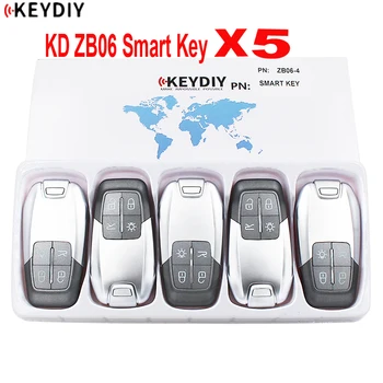 5PCS X KEYDIY Universal Smart Key ZB06 for KD-X2 KD900 Mini KD Car Key Remote Replacement Fit More than 2000 Models
5PCS X KEYDIY Universal Smart Key ZB06 for KD-X2 KD900 Mini KD Car Key Remote Replacement Fit More than 2000 Models