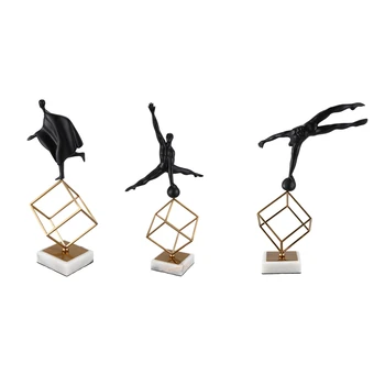 Desk Sculpture Model Gymnastics Exercise Posture Figurine Show Living Room Decoration Resin Marble Metal Handicraft
Desk Sculpture Model Gymnastics Exercise Posture Figurine Show Living Room Decoration Resin Marble Metal Handicraft