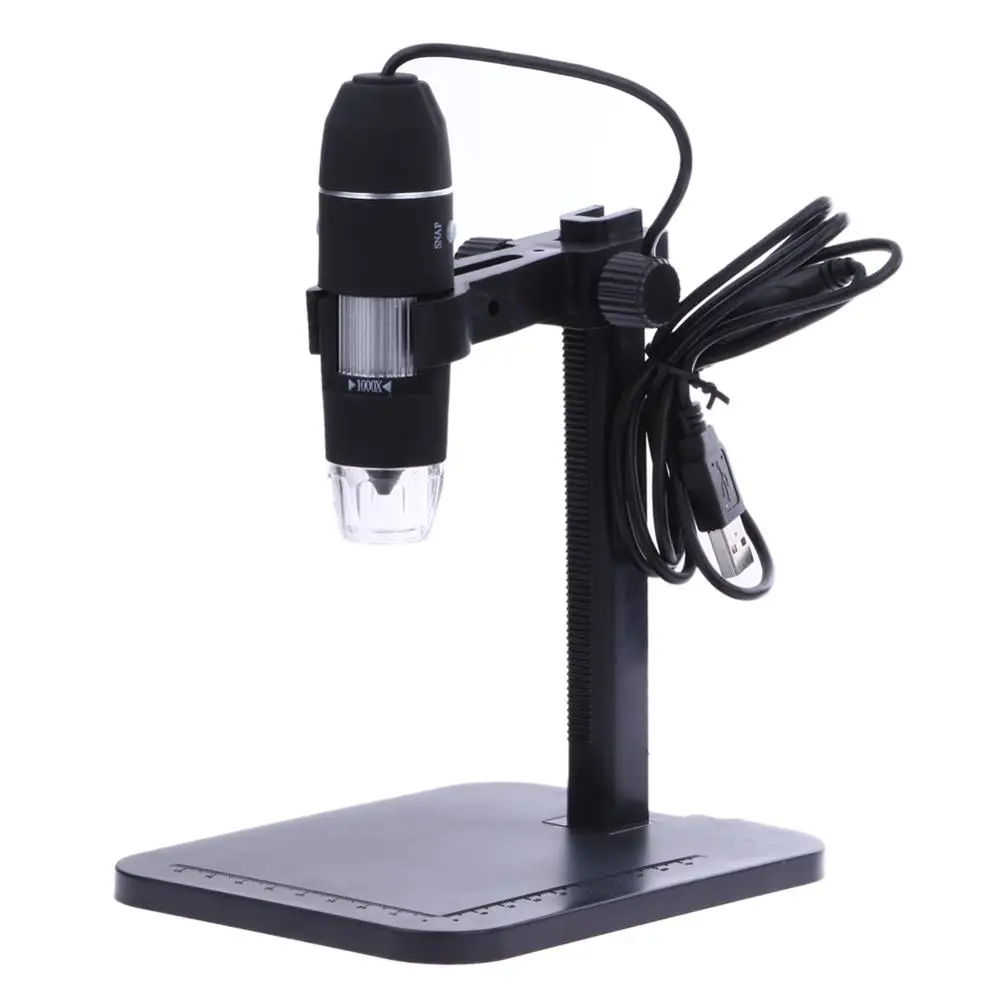 Professional USB Digital Microscope 1000X 800X 8 LED 2MP Electronic Microscope Endoscope Zoom Camera Magnifier+ Lift Stand
Professional USB Digital Microscope 1000X 800X 8 LED 2MP Electronic Microscope Endoscope Zoom Camera Magnifier+ Lift Stand