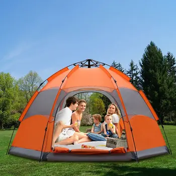 5-8 Person Tent Outdoor Camping Tent Quick Automatic Opening Tent One Touch Tent Family Tent 2 Layer Tent Waterproof Tent
5-8 Person Tent Outdoor Camping Tent Quick Automatic Opening Tent One Touch Tent Family Tent 2 Layer Tent Waterproof Tent