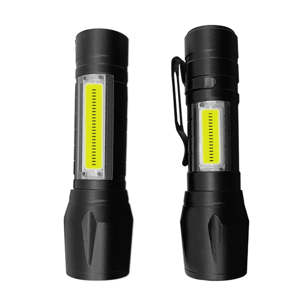 Mini Portable Working lamp T6 COB LED Flashlight USB Rechargeable Telescopic Zoomable Torch Light Camping light waterproof
Mini Portable Working lamp T6 COB LED Flashlight USB Rechargeable Telescopic Zoomable Torch Light Camping light waterproof