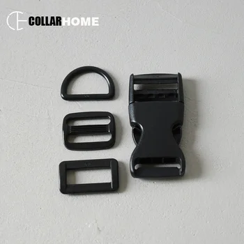 20 sets Plastic slider adjustable rectangle D ring clip clasp breakaway buckle for ribbon webbing DIY paracord dog collar parts
20 sets Plastic slider adjustable rectangle D ring clip clasp breakaway buckle for ribbon webbing DIY paracord dog collar parts