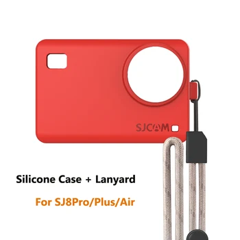 Silicone Case Cover for SJ8 Series SJ8 Pro/Plus/Air Sleeve Protector and Adjustable Lanyard For SJ8 4K Action Camera accessories
Silicone Case Cover for SJ8 Series SJ8 Pro/Plus/Air Sleeve Protector and Adjustable Lanyard For SJ8 4K Action Camera accessories