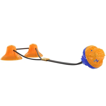 Interactive Dog Toys Helps Dog Teeth Cleaning Suction Cup Dog Toys Upgraded Molar Bite Dog Chew Toy
Interactive Dog Toys Helps Dog Teeth Cleaning Suction Cup Dog Toys Upgraded Molar Bite Dog Chew Toy