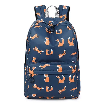 Waterproof Bag Korean Version Of the Large-Capacity Campus Backpack New Student Backpack Cute Fox Print Backpack
Waterproof Bag Korean Version Of the Large-Capacity Campus Backpack New Student Backpack Cute Fox Print Backpack
