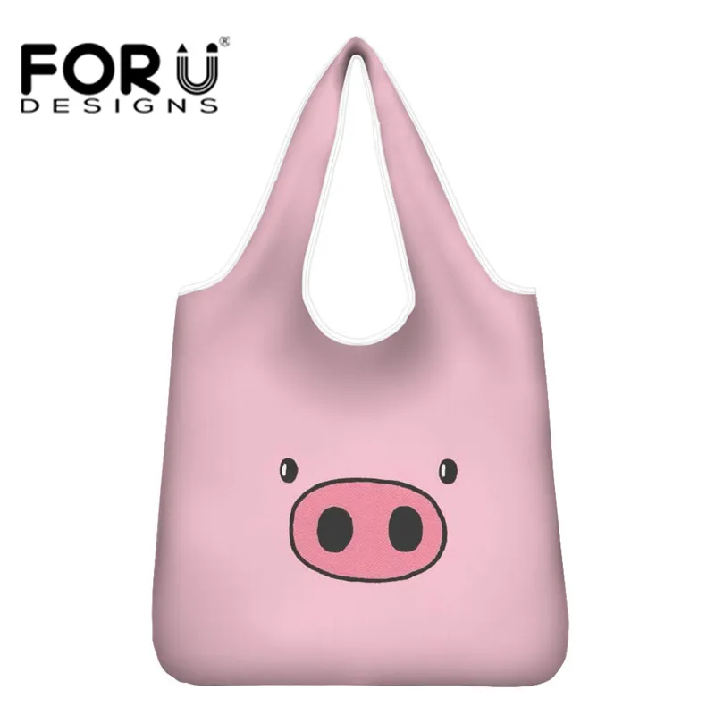 Многоразовые Пакеты для продуктов FORUDESIHNS, розовые экологически чистые пакеты, складная многоразовая сумка для пикника с принтом милой свиньи, вместительная сумка для еды
Многоразовые Пакеты для продуктов FORUDESIHNS, розовые экологически чистые пакеты, складная многоразовая сумка для пикника с принтом милой свиньи, вместительная сумка для еды