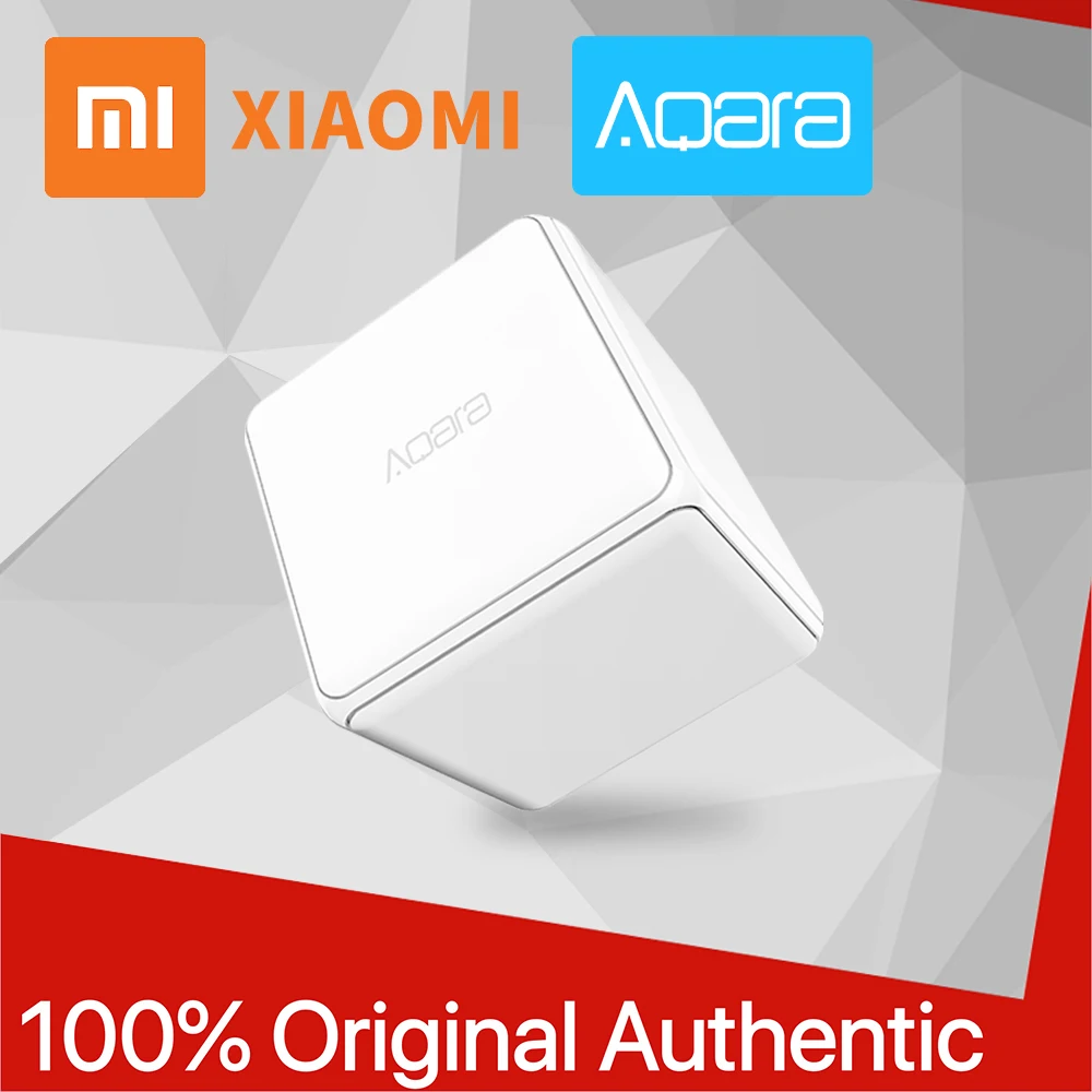 100% Original Xiaomi Aqara Magic Controller Zigbee Version Controlled by Six Actions Smart Home Device For Xiaomi mi home APP
100% Original Xiaomi Aqara Magic Controller Zigbee Version Controlled by Six Actions Smart Home Device For Xiaomi mi home APP