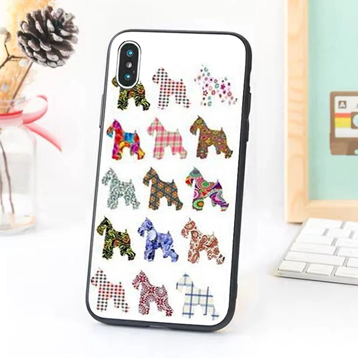 Bernandez 5 5S SE 6 6S TPU phone case cover for iPhone 7 8 plus X Xs Max XR Fashion Item Colorful Plaid Schnauzer Dog
Bernandez 5 5S SE 6 6S TPU phone case cover for iPhone 7 8 plus X Xs Max XR Fashion Item Colorful Plaid Schnauzer Dog