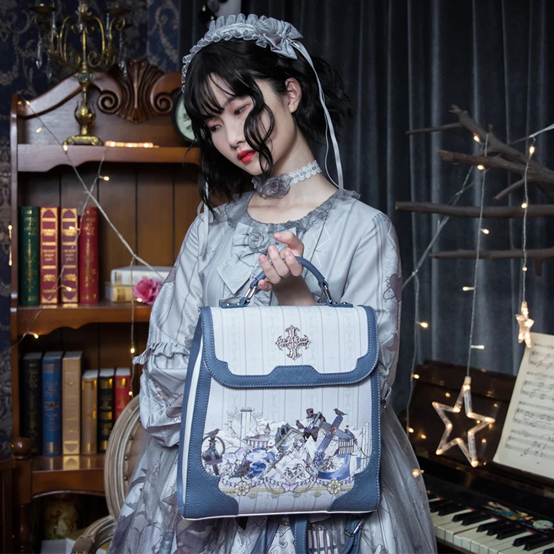 Рюкзак женский в стиле Лолиты, для школьников и подростков
Рюкзак женский в стиле Лолиты, для школьников и подростков