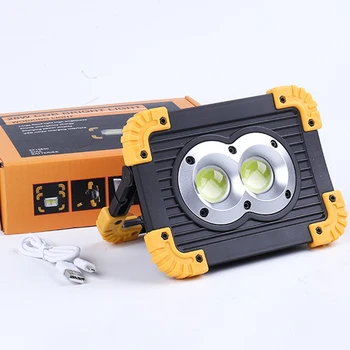 18650 Portable Spotlights LED Work Light Rechargeable Outdoor Lighting Handheld Worklamp 20W High Power COB HID Searchlight
18650 Portable Spotlights LED Work Light Rechargeable Outdoor Lighting Handheld Worklamp 20W High Power COB HID Searchlight