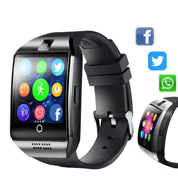 Q18 Bluetooth Smart Watch With Touch Screen Support TF Sim Card Camera Smartwatch for Android Phone Men Smart Wristband
Q18 Bluetooth Smart Watch With Touch Screen Support TF Sim Card Camera Smartwatch for Android Phone Men Smart Wristband