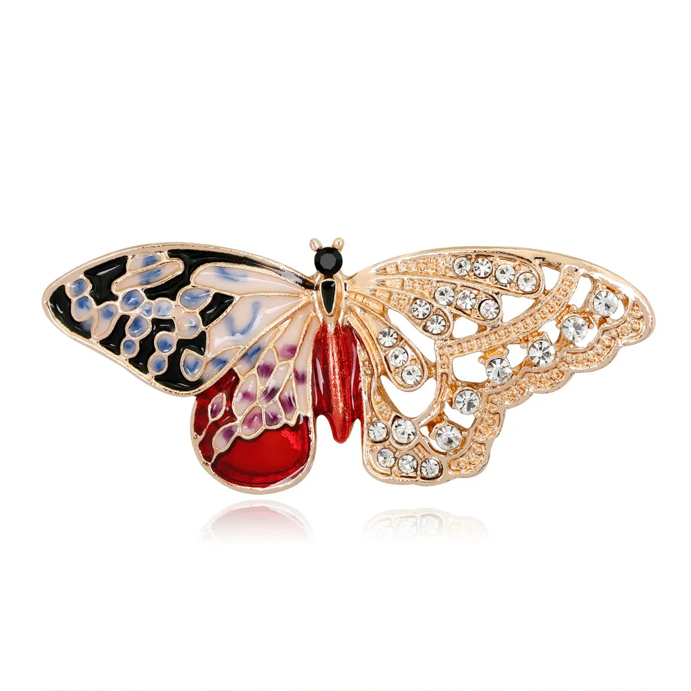 Classic Jewelry Butterfly brooch pins Rhinestone Delicate Animal Brooches for Women Bridal Gift Dress Accessories Jewelry AL246
Classic Jewelry Butterfly brooch pins Rhinestone Delicate Animal Brooches for Women Bridal Gift Dress Accessories Jewelry AL246