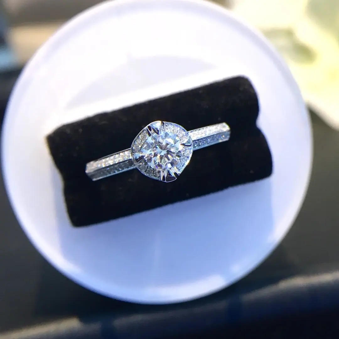 Natural Diamond 18K Gold Pure Gold Ring Beautiful Gemstone Ring Good Upscale Trendy Classic Party Fine Jewelry Hot Sell New 2019
Natural Diamond 18K Gold Pure Gold Ring Beautiful Gemstone Ring Good Upscale Trendy Classic Party Fine Jewelry Hot Sell New 2019