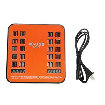 1Set Universal 40 Ports USB Charger Multi Ports Charging Station Dock For Mobile Phone Tablet iPhone iPad Desktop Accessories
1Set Universal 40 Ports USB Charger Multi Ports Charging Station Dock For Mobile Phone Tablet iPhone iPad Desktop Accessories